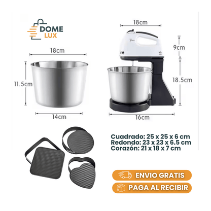 COMBO BATIDORA + MOLDES