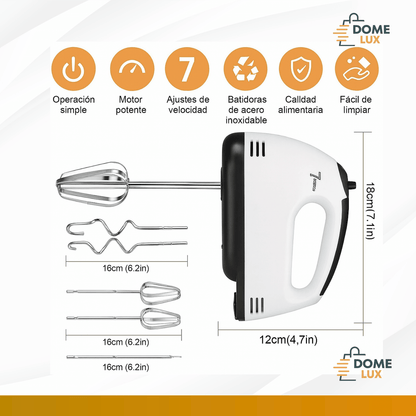 BATIDORA ELECTRICA 7 Velocidades