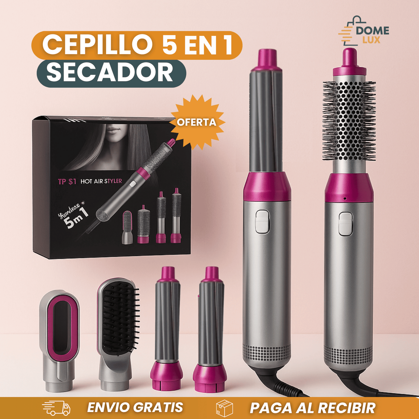 CEPILLO SECADOR 5 EN 1