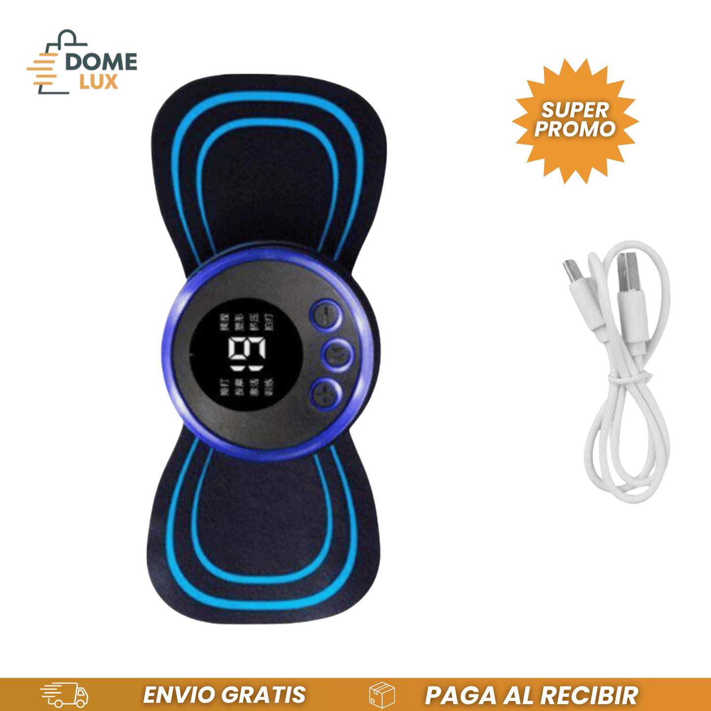 MASAJEADOR + TAPETE ELECTRODOS