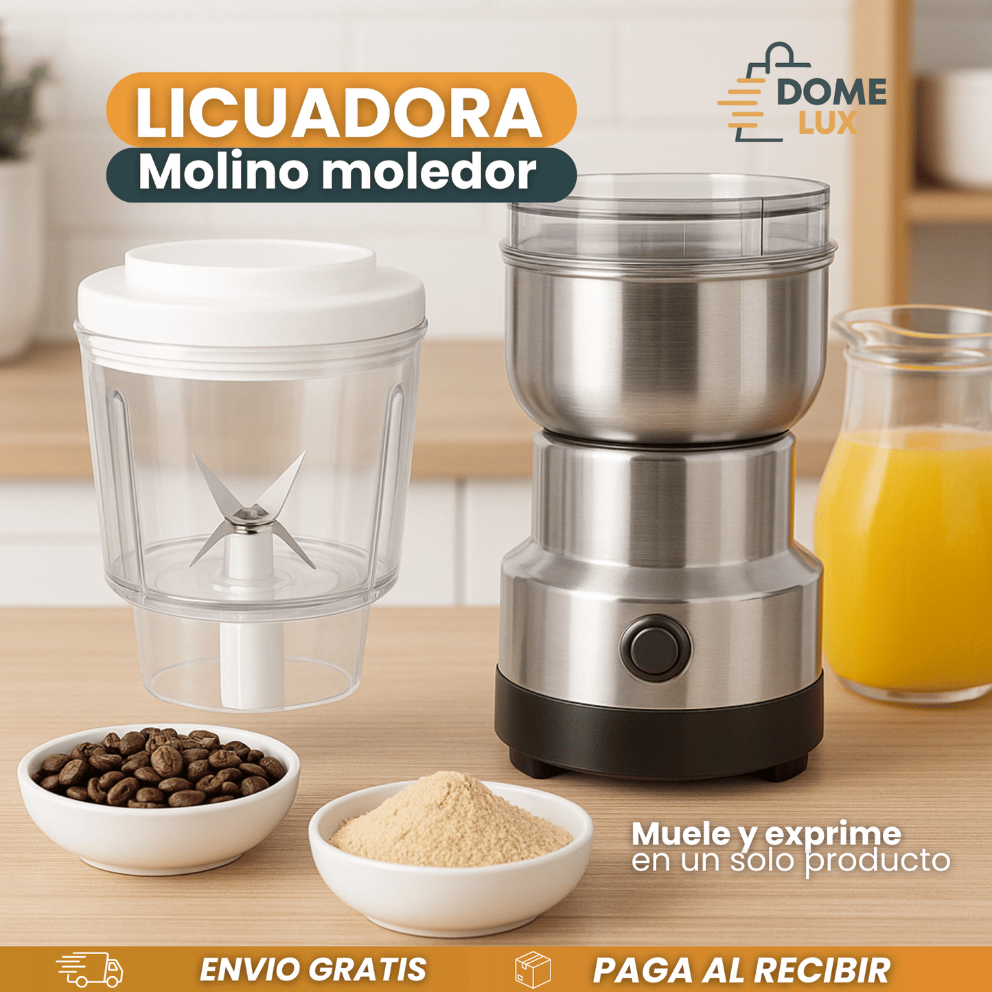 LICUADORA Y TRITURADORA ELECTRICA