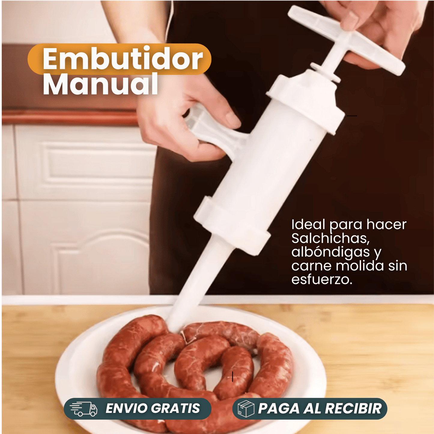 MOLINO MOLEDOR + MAQUINA EMBUTIDO