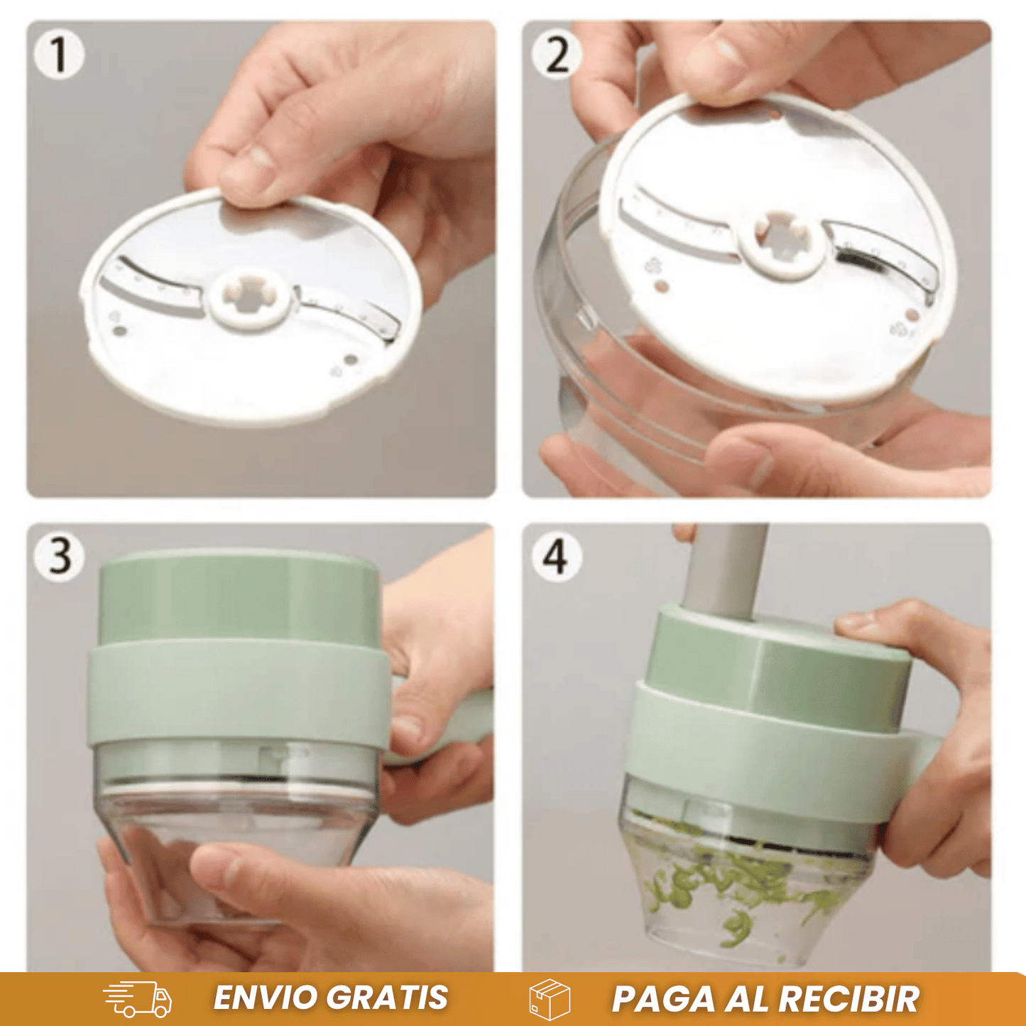 PICADOR DE VERDURAS 4 EN 1