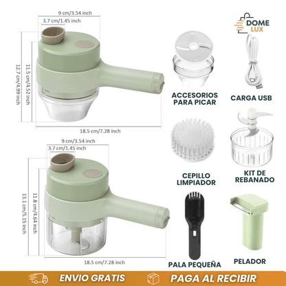 PICADOR DE VERDURAS 4 EN 1